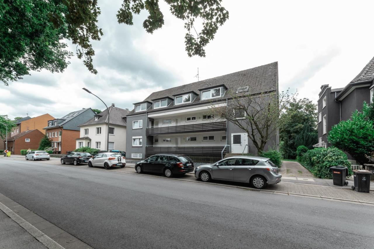 Melody Apartment Mit E-Ladesaeule Und Mobiler Klimaanlage Gelsenkirchen Esterno foto